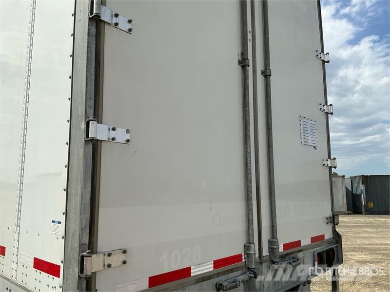 Wabash 53 ft x 102 in T/A Van Trailer Gesloten opbouw trailers