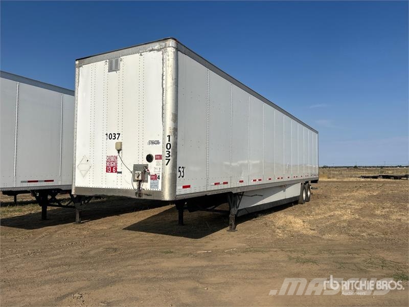 Wabash 53 ft x 102 in T/A Van Trailer 箱體拖車