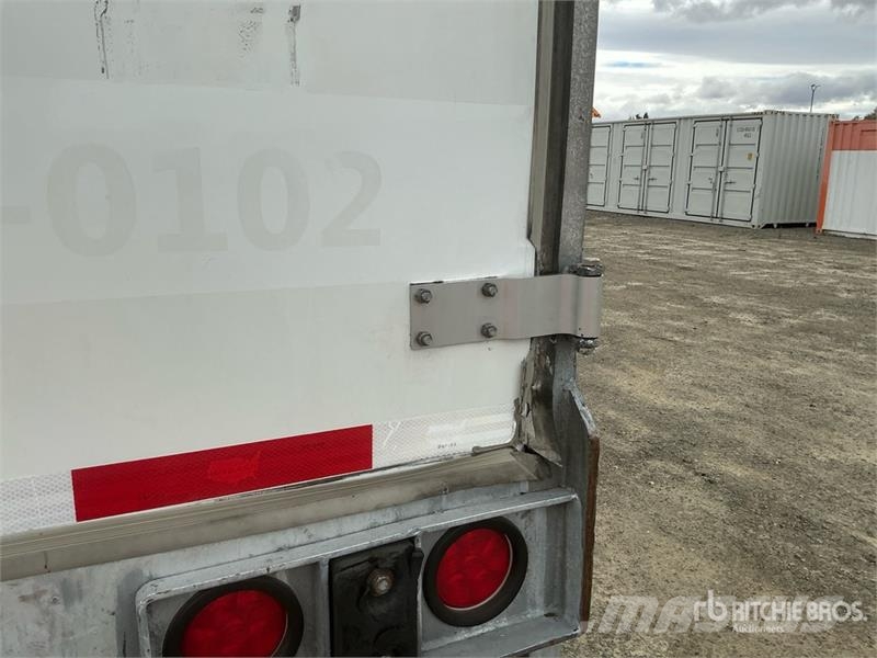 Wabash 53 ft x 102 in T/A Van Trailer Gesloten opbouw trailers