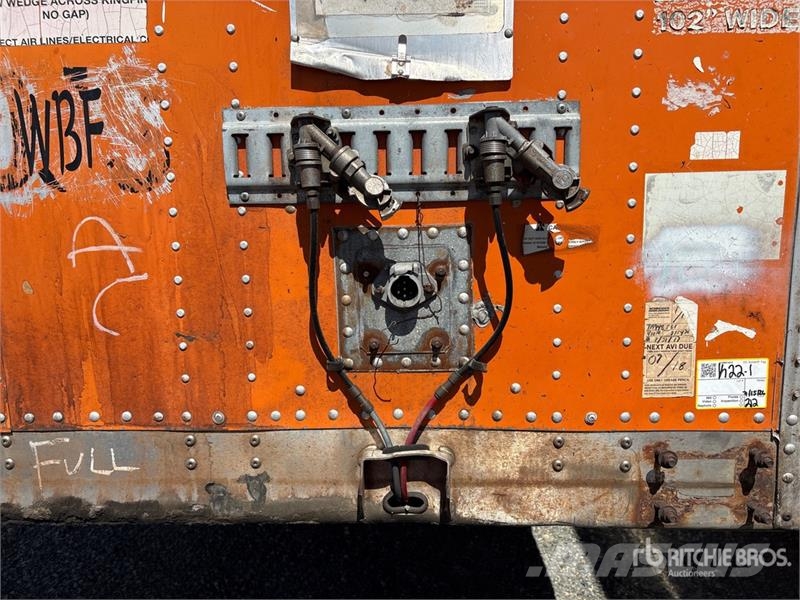 Wabash 53 ft x 102 in T/A Van Trailer Причепи-фургони