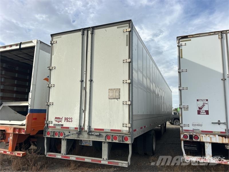 Wabash 53 ft x 102 in T/A Van Trailer 箱體拖車