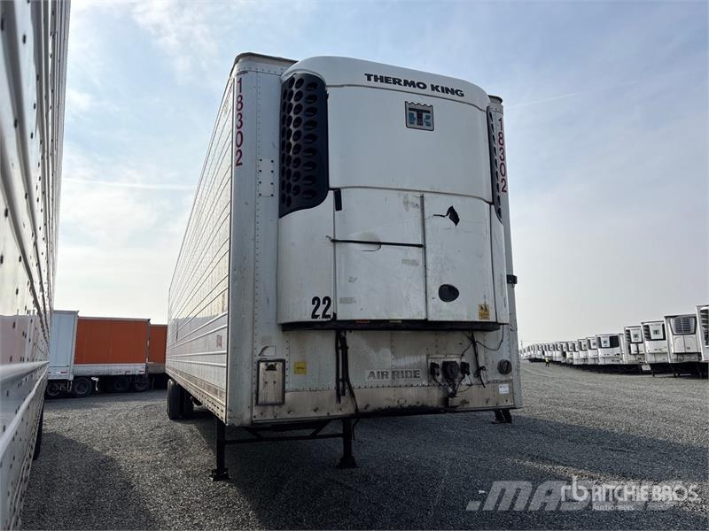 Wabash 53 ft x 102 in T/A Refrigerated Trailer Piekabes ar temperatūras kontroli