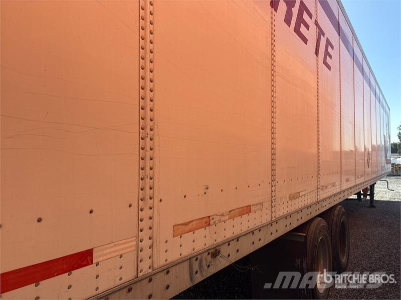 Wabash 53 ft x 102 in T/A Van Trailer Причепи-фургони