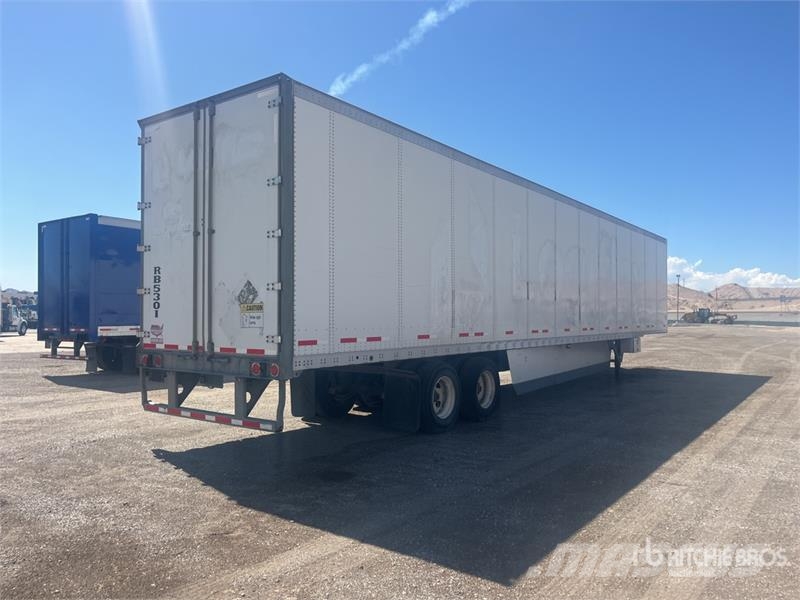 Wabash 53 ft x 102 in T/A Van Trailer Fast kasse