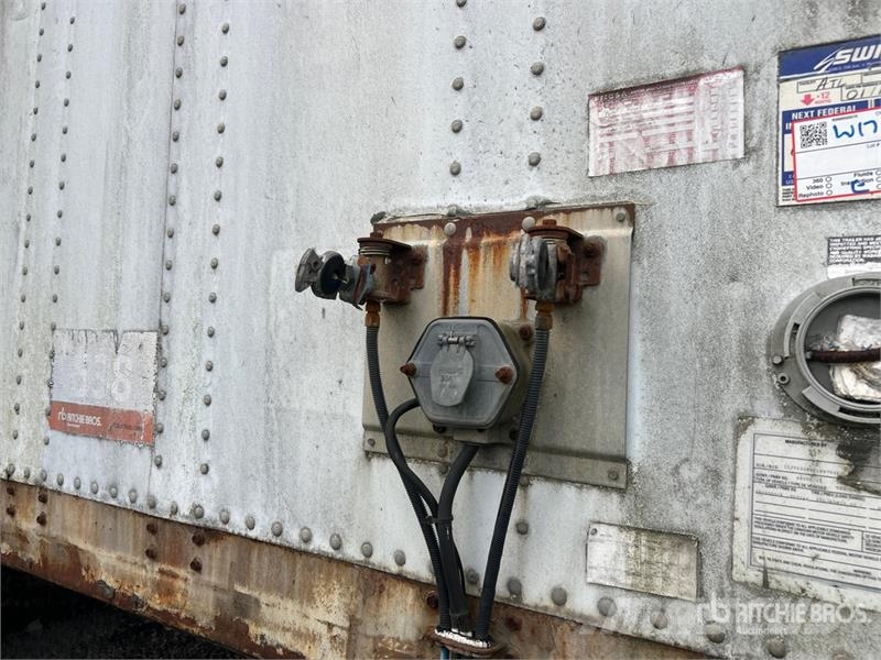 Wabash 53 ft x 102 in T/A Van Trailer Furgons