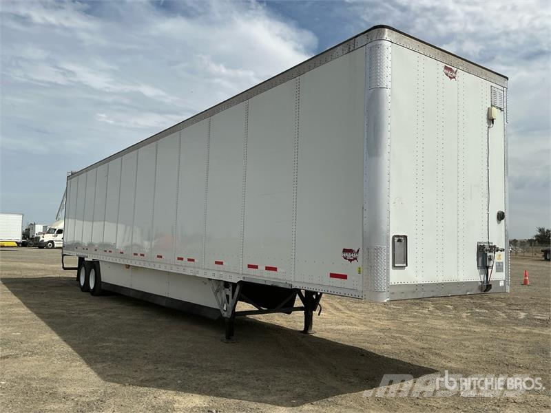 Wabash 53 ft x 102 in T/A Van Trailer Gesloten opbouw trailers