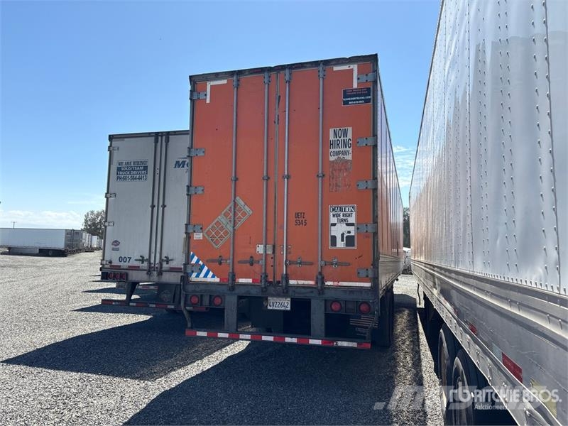 Wabash 53 ft x 102 in T/A Van Trailer Причепи-фургони