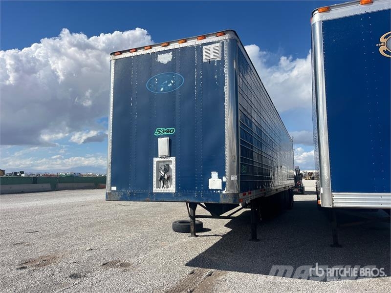 Wabash 53 ft x 102 in T/A Van Trailer Van Body Trailers