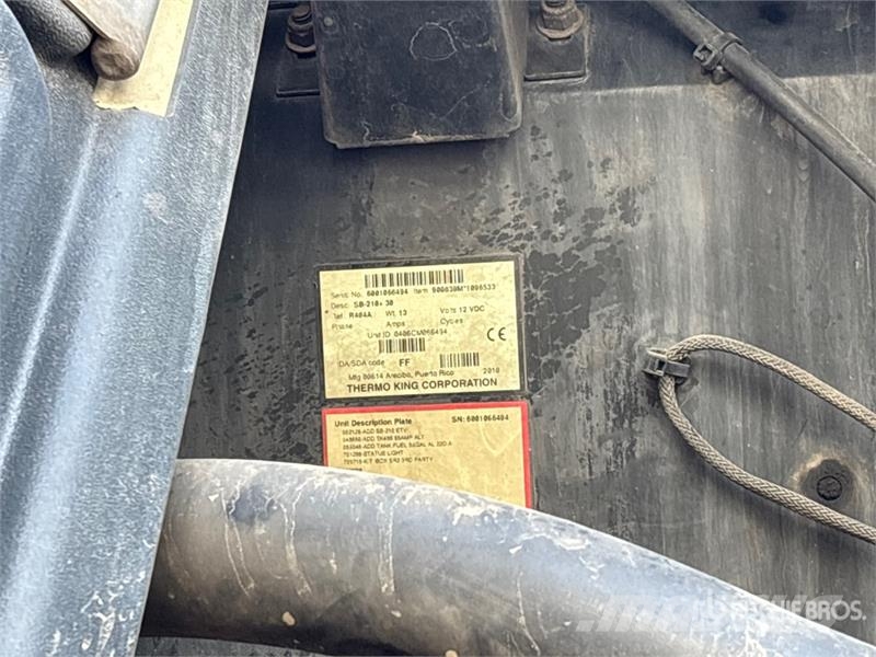 Wabash 53 ft x 102 in T/A Refrigerated Trailer Piekabes ar temperatūras kontroli