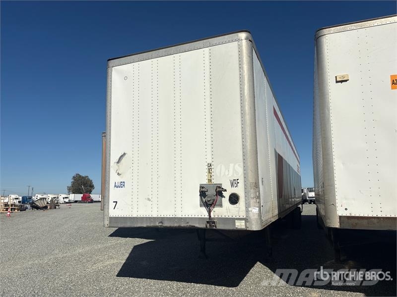 Wabash 53 ft x 102 in T/A Van Trailer Причепи-фургони