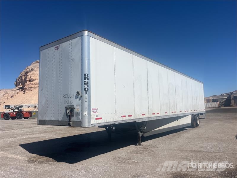 Wabash 53 ft x 102 in T/A Van Trailer Fast kasse