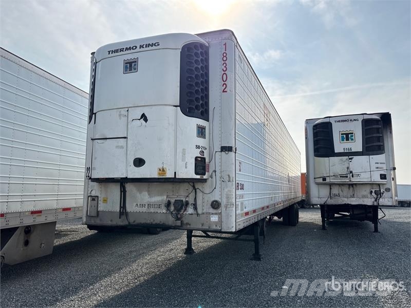 Wabash 53 ft x 102 in T/A Refrigerated Trailer Piekabes ar temperatūras kontroli