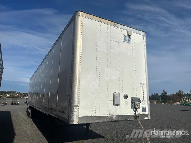 Wabash 53 ft x 102 in T/A Van Trailer Furgons