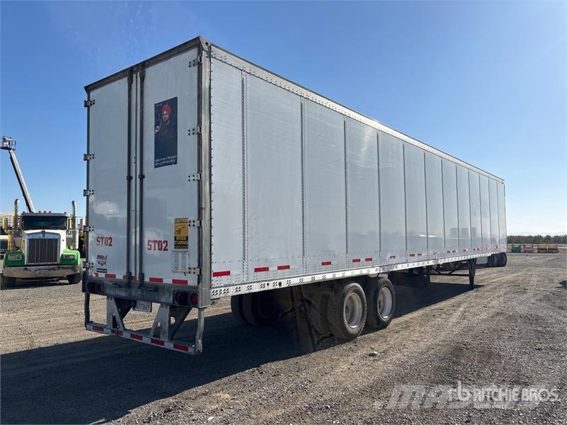 Wabash 53 ft x 102 in T/A Van Trailer Причепи-фургони