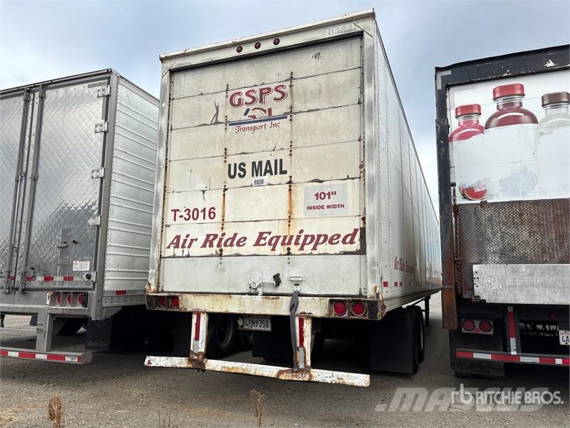 Wabash 53 ft x 102 in T/A Van Trailer Box Trailers