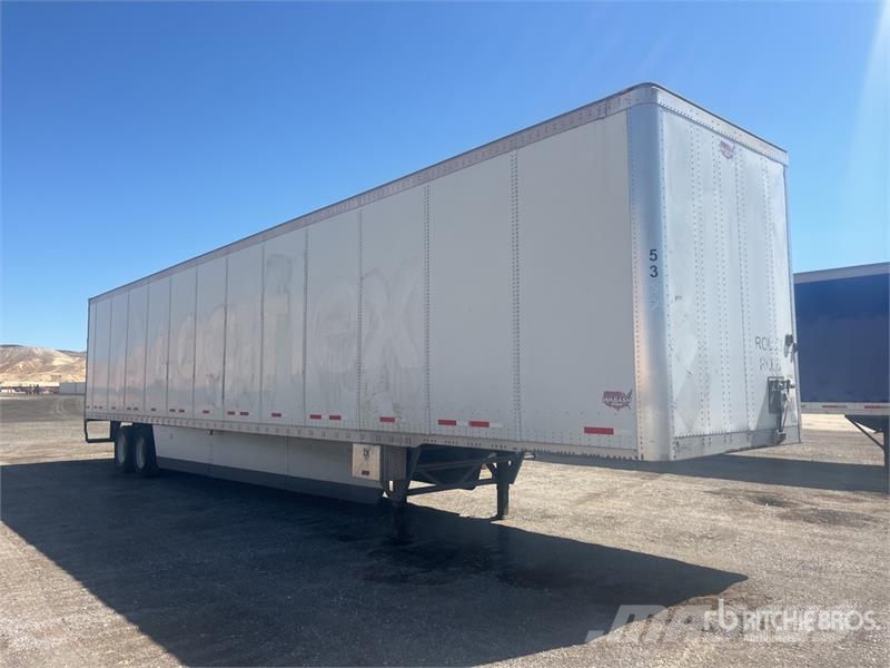 Wabash 53 ft x 102 in T/A Van Trailer Fast kasse