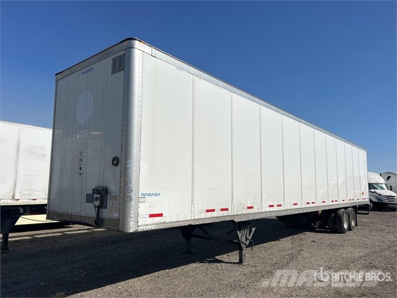 Wabash 53 ft x 102 in T/A Van Trailer Van Body Trailers
