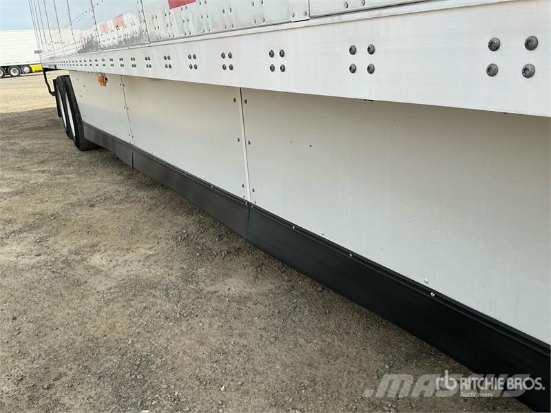 Wabash 53 ft x 102 in T/A Van Trailer Gesloten opbouw trailers