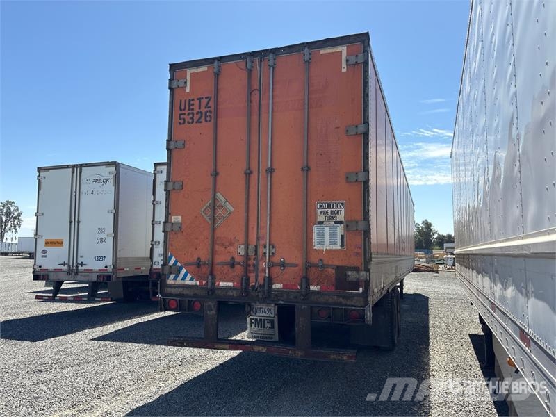 Wabash 53 ft x 102 in T/A Van Trailer Причепи-фургони