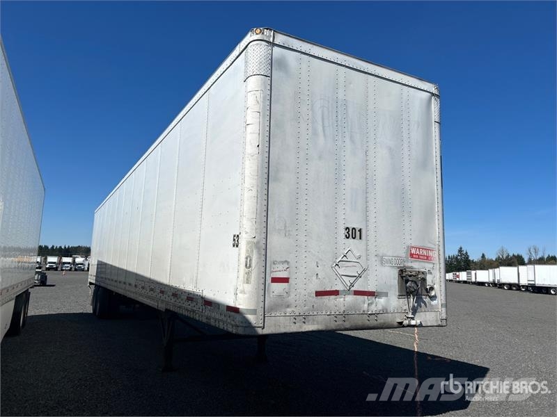 Wabash 53 ft x 102 in T/A Van Trailer Reboques baú