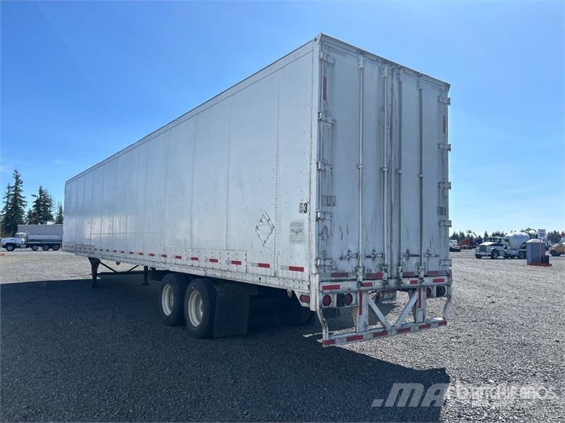 Wabash 53 ft x 102 in T/A Van Trailer Reboques baú
