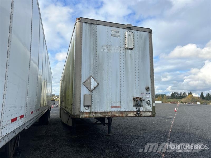 Wabash 53 ft x 102 in T/A Van Trailer Furgons