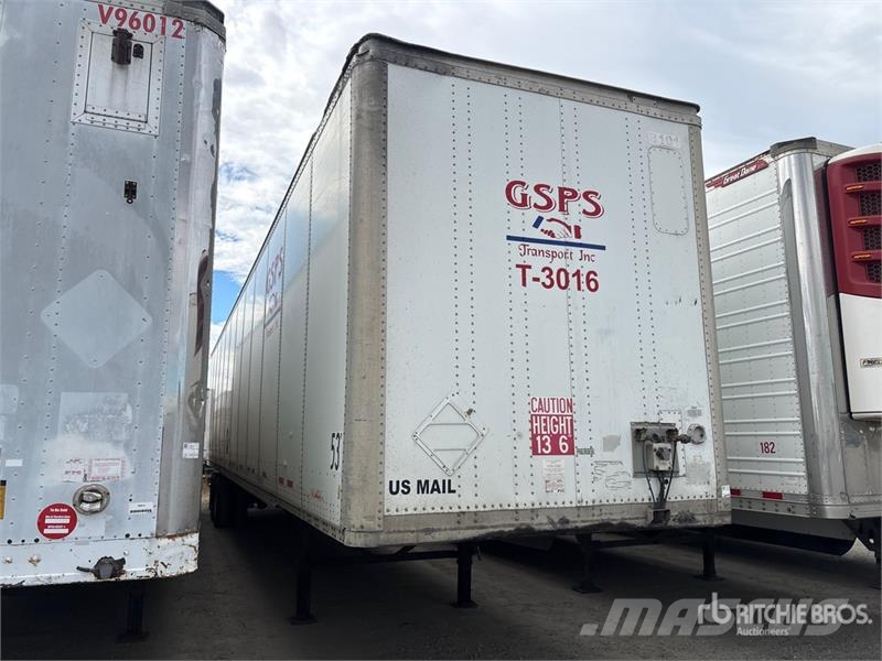 Wabash 53 ft x 102 in T/A Van Trailer Box Trailers