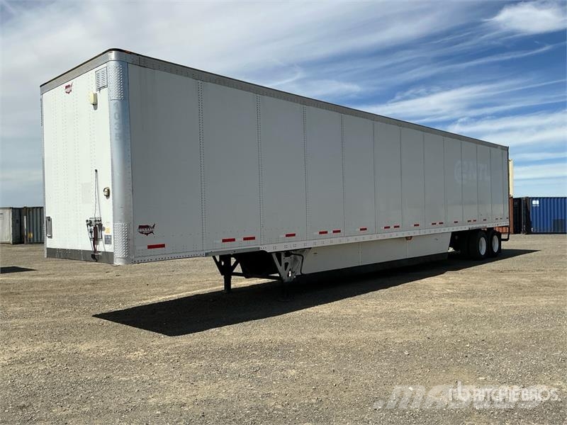 Wabash 53 ft x 96 in T/A Van Trailer Gesloten opbouw trailers