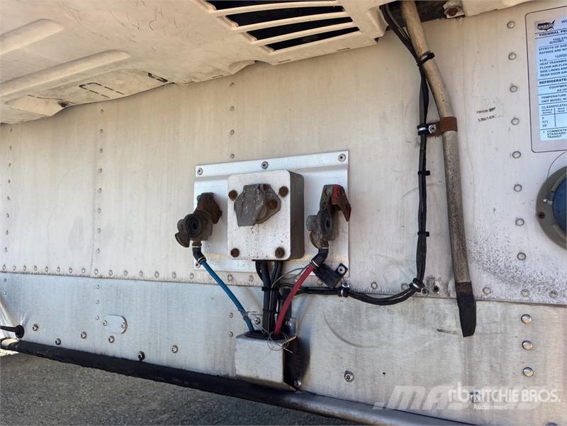 Wabash 53 ft x 96 in T/A Refrigerated Trailer Piekabes ar temperatūras kontroli