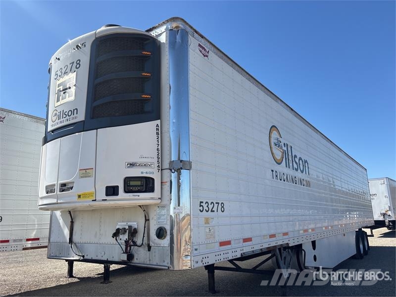 Wabash 53 ft x 96 in T/A Refrigerated Trailer Piekabes ar temperatūras kontroli