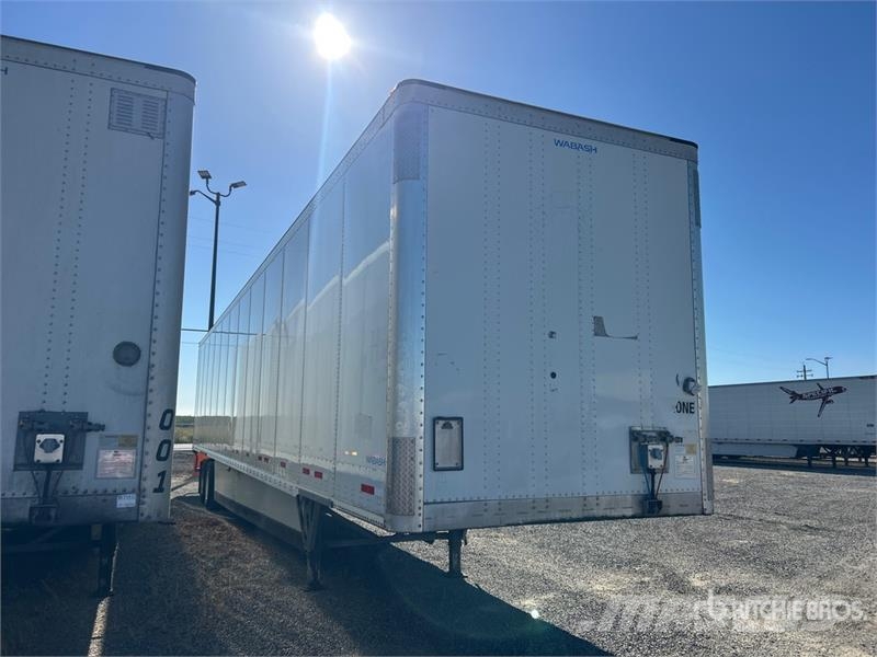Wabash 53 ft x 96 in T/A Van Trailer Ρυμούλκες κλούβα