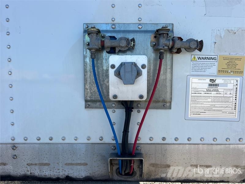 Wabash 53 ft x 96 in T/A Van Trailer Ρυμούλκες κλούβα