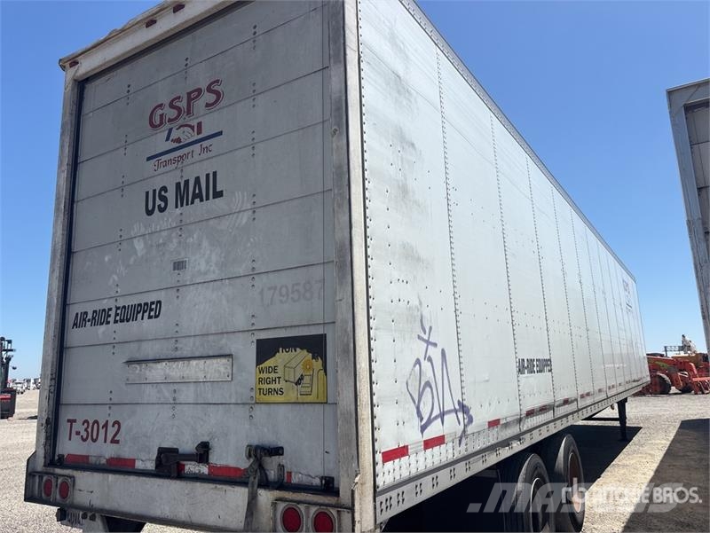 Wabash 53 ft x 96 in T/A Van Trailer Van Body Trailers