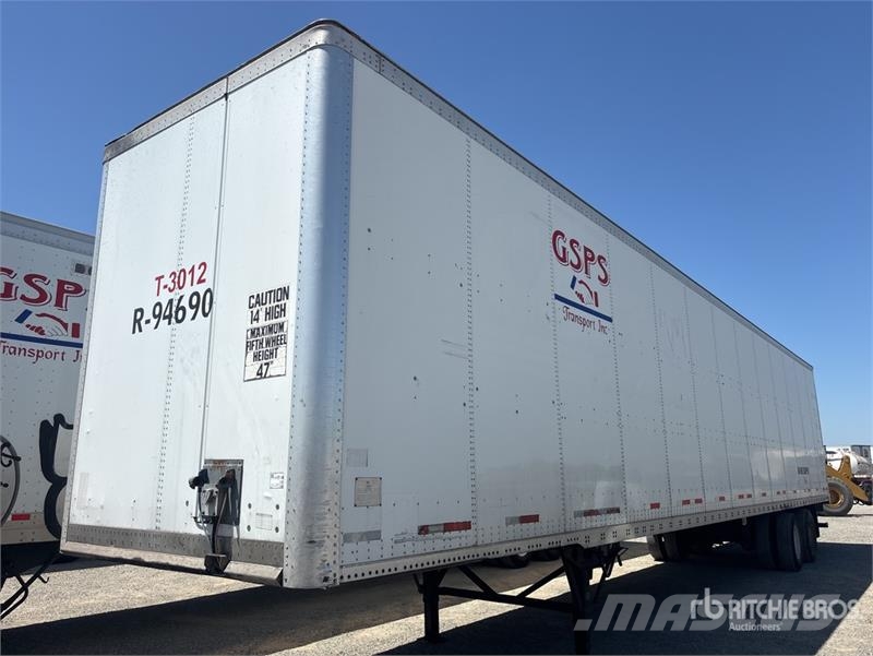 Wabash 53 ft x 96 in T/A Van Trailer Van Body Trailers