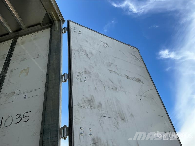 Wabash 53 ft x 96 in T/A Van Trailer Gesloten opbouw trailers