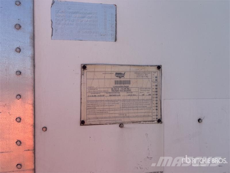 Wabash 53 ft x 96 in T/A Van Trailer Van Body Trailers