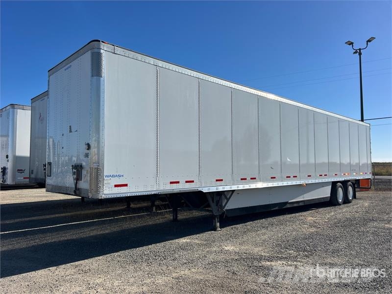 Wabash 53 ft x 96 in T/A Van Trailer Ρυμούλκες κλούβα