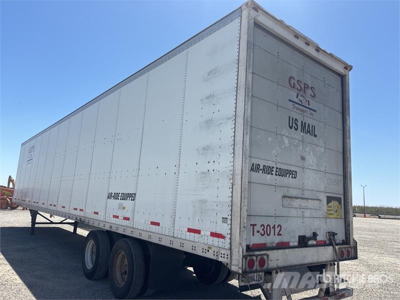 Wabash 53 ft x 96 in T/A Van Trailer Van Body Trailers