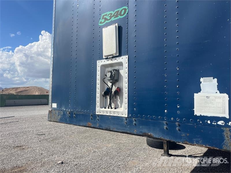 Wabash 5320 53 ft x 102 in T/A Van Trailer Fast kasse