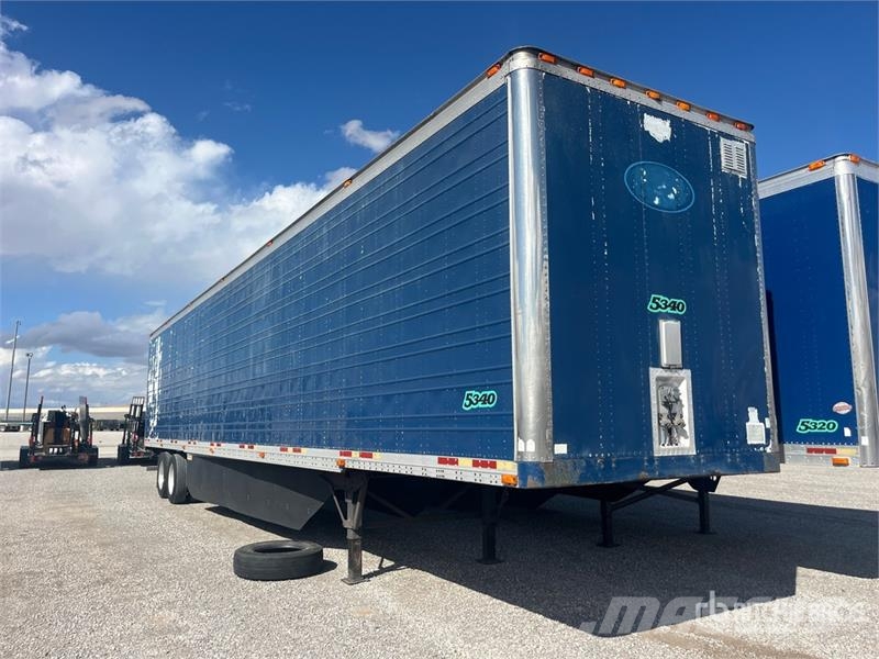 Wabash 5320 53 ft x 102 in T/A Van Trailer Fast kasse