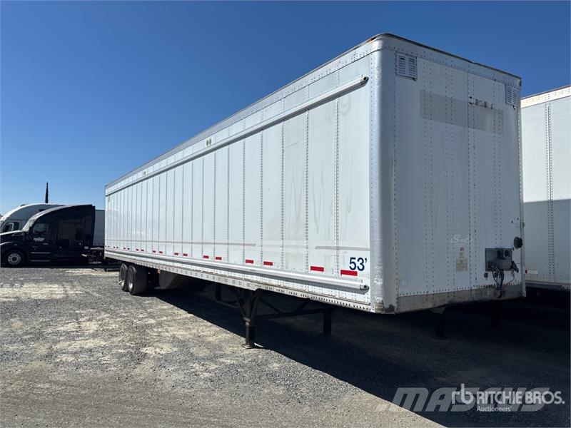 Wabash DVCVHPC 53 ft x 102 in T/A Van Trailer Van Body Trailers