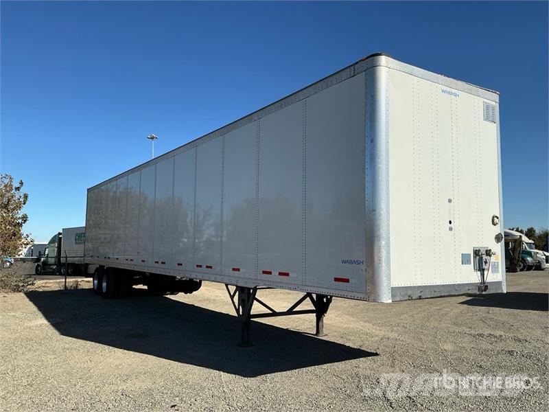 Wabash DVCVHPC 53 ft x 102 in T/A Van Trailer Furgoonhaagised