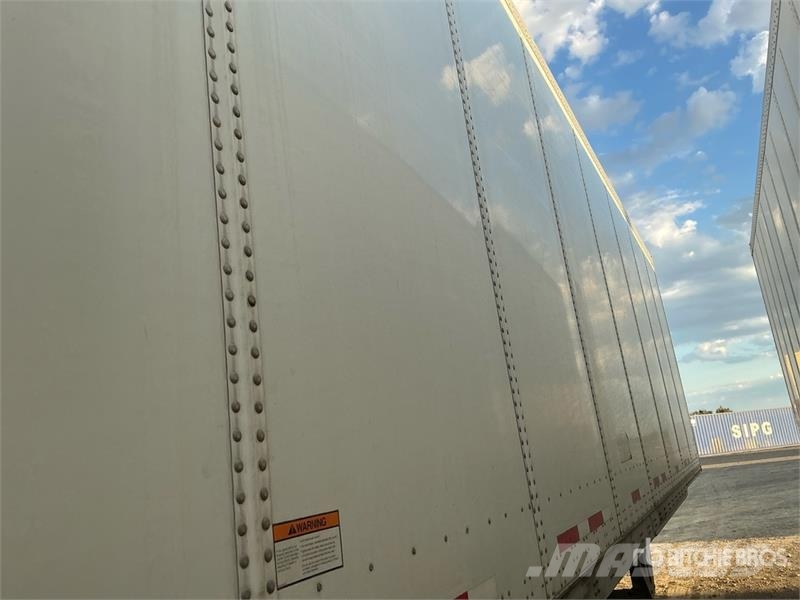 Wabash DVCVHPC 53 ft x 102 in T/A Van Trailer Dengtos priekabos
