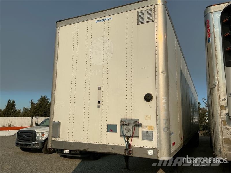 Wabash DVCVHPC 53 ft x 102 in T/A Van Trailer Van Body Trailers
