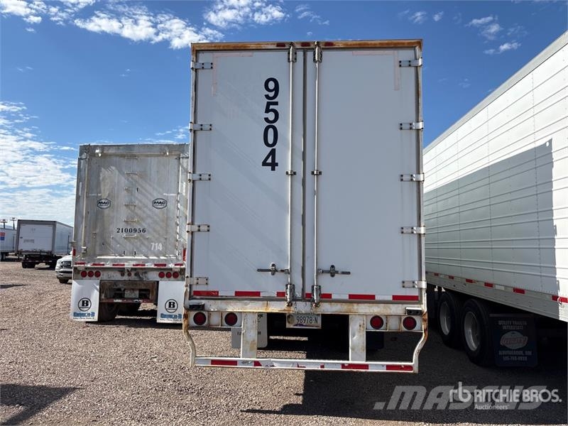 Wabash DVCVHPC 53 ft x 102 in T/A Van Trailer Furgons