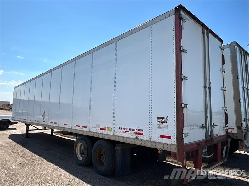 Wabash DVCVHPC 53 ft x 102 in T/A Van Trailer 박스 바디 트레일러