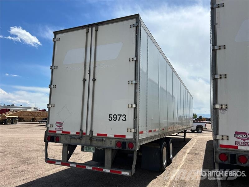 Wabash DVCVHPC 53 ft x 102 in T/A Van Trailer 박스 바디 트레일러
