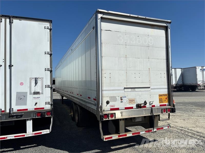 Wabash DVCVHPC 53 ft x 102 in T/A Van Trailer Van Body Trailers