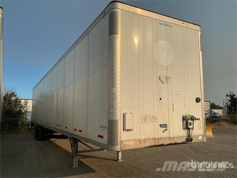 Wabash DVCVHPC 53 ft x 102 in T/A Van Trailer Van Body Trailers