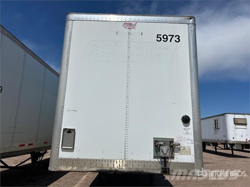 Wabash DVCVHPC 53 ft x 102 in T/A Van Trailer 박스 바디 트레일러